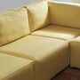 4-Sitzer Ecksofa Bridge 265 x 185 cm von Tiptoe, Lemon Yellow
