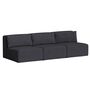 4-Sitzer Sofa Bridge 240 x 105 cm von Tiptoe, Slate Grey