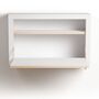 Ambivalenz Sekretär Fläpps Box 80 x 50 cm von Ambivalenz Weiss