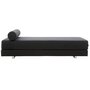 Softline Lubi Schlafsofa mit Kaltschaummatratze Softline Lubi Schlafsofa mit Kaltschaummatratze-Felt Melange 295 Black - Gestell Chrom