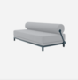 Softline Sleep Day Bed / Schlafsofa-Felt Melange - 612 Light Grey
