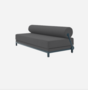 Softline Sleep Day Bed / Schlafsofa-Felt Melange - 623 Dark Grey