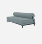 Softline Sleep Day Bed / Schlafsofa-Felt Melange - 292 Light Grey