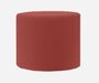 Softline Drums Hocker / Beistelltisch S - Felt Melange - 297 Dark Red