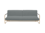 Softline NOVA Schlafsofa-Divina Melange 170 Grey-Brass