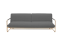 Softline NOVA Schlafsofa-Divina Melange 180 Slate-Brass