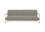 Softline NOVA Schlafsofa-Divina Melange 260 Greige-Brass