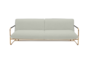 Softline NOVA Schlafsofa-Remix 113 Off-white-Brass