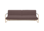 Softline NOVA Schlafsofa-Remix 662 Purple-Brass