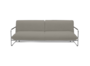 Softline NOVA Schlafsofa-Divina Melange 260 Greige-Chrome