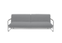 Softline NOVA Schlafsofa-Remix 143 Grey-Chrome