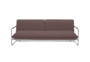 Softline NOVA Schlafsofa-Remix 662 Purple-Chrome