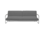 Softline NOVA Schlafsofa-Hallingdal 166 Black/White-Chrome