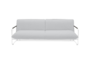Softline NOVA Schlafsofa-Eco Cotton 519 White-White