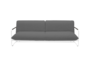 Softline NOVA Schlafsofa-Divina Melange 180 Slate-White