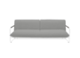 Softline NOVA Schlafsofa-Hallingdal 116 White/Dark Grey-White