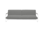 Softline NOVA Schlafsofa-Hallingdal 153 Grey/Greige-White