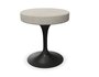 Knoll International Tulip Stool Hocker schwarz - Hallingdal 103 Powder