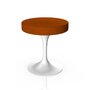 Knoll International Tulip Stool Hocker - Weiß - Tonus 605T Medium Copper