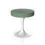 Knoll International Tulip Stool Hocker - Weiß - Tonus 914T Grass green