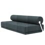 Softline A/S Softline Sleep Day Bed / Schlafsofa Weiss RAL9016, Felt Melange - 292 Light Grey