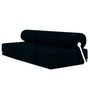 Softline A/S Softline Sleep Day Bed / Schlafsofa Weiss RAL9016, Felt Melange - 294 Dark Green