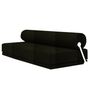 Softline A/S Softline Sleep Day Bed / Schlafsofa Weiss RAL9016, Felt Melange - 295 Black