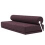 Softline A/S Softline Sleep Day Bed / Schlafsofa Weiss RAL9016, Felt Melange - 640 Purple