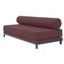 Softline A/S Softline Sleep Day Bed / Schlafsofa Blau RAL5008, Felt Melange - 651 Eggplant