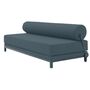 Softline A/S Softline Sleep Day Bed / Schlafsofa Blau RAL5008, Felt Melange - 846 Blue Grey