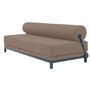 Softline A/S Softline Sleep Day Bed / Schlafsofa Blau RAL5008, Felt Melange - 849 Light Brown