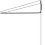Secto Design Schwarzer Arm Varsi 1000 von Secto Design Schwarz 