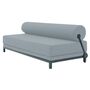 Softline A/S Softline Sleep Day Bed / Schlafsofa Blau RAL5008, Felt Melange - 293 Grey Green