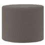 Softline A/S Kleiner Hocker mit Tablett Drum von Softline Felt Melange - 300 Dark Brown