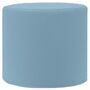 Softline A/S Kleiner Hocker mit Tablett Drum von Softline Felt Melange - 858 Sky Blue