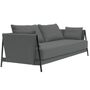 Softline A/S Softline Madison Schlafsofa Black, Divina Melange 180 Slate