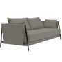Softline A/S Softline Madison Schlafsofa Black, Divina Melange 260 Greige