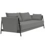 Softline A/S Softline Madison Schlafsofa Black, Remix 133 Mouse Grey