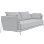 Softline A/S Softline Madison Schlafsofa Chrome, Eco Cotton 519 White