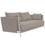 Softline A/S Softline Madison Schlafsofa Chrome, Eco Cotton 511 Sand