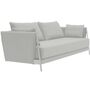 Softline A/S Softline Madison Schlafsofa Chrome, Divina Melange 120 White/Grey