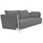 Softline A/S Softline Madison Schlafsofa Chrome, Divina Melange 170 Grey