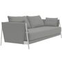 Softline A/S Softline Madison Schlafsofa Chrome, Hallingdal 116 White/Dark Grey