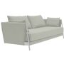 Softline A/S Softline Madison Schlafsofa Chrome, Remix 113 Off-white
