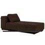 Softline A/S Softline Nevada Chaiselongue Klein Felt Melange - 635 Brown