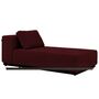Softline A/S Softline Nevada Chaiselongue Klein Felt Melange - 651 Eggplant