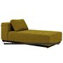 Softline A/S Softline Nevada Chaiselongue Klein Felt Melange - 847 Mustard