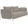Softline A/S Softline Madison Schlafsofa Chrome, Remix 242 Linen