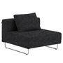 Softline A/S Softline Ohio Sofa-Einzelelemente Felt Melange - 623 Dark Grey