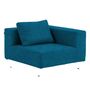 Softline A/S Softline Ohio Sofa-Eckelemente Felt Melange - 582 Blue